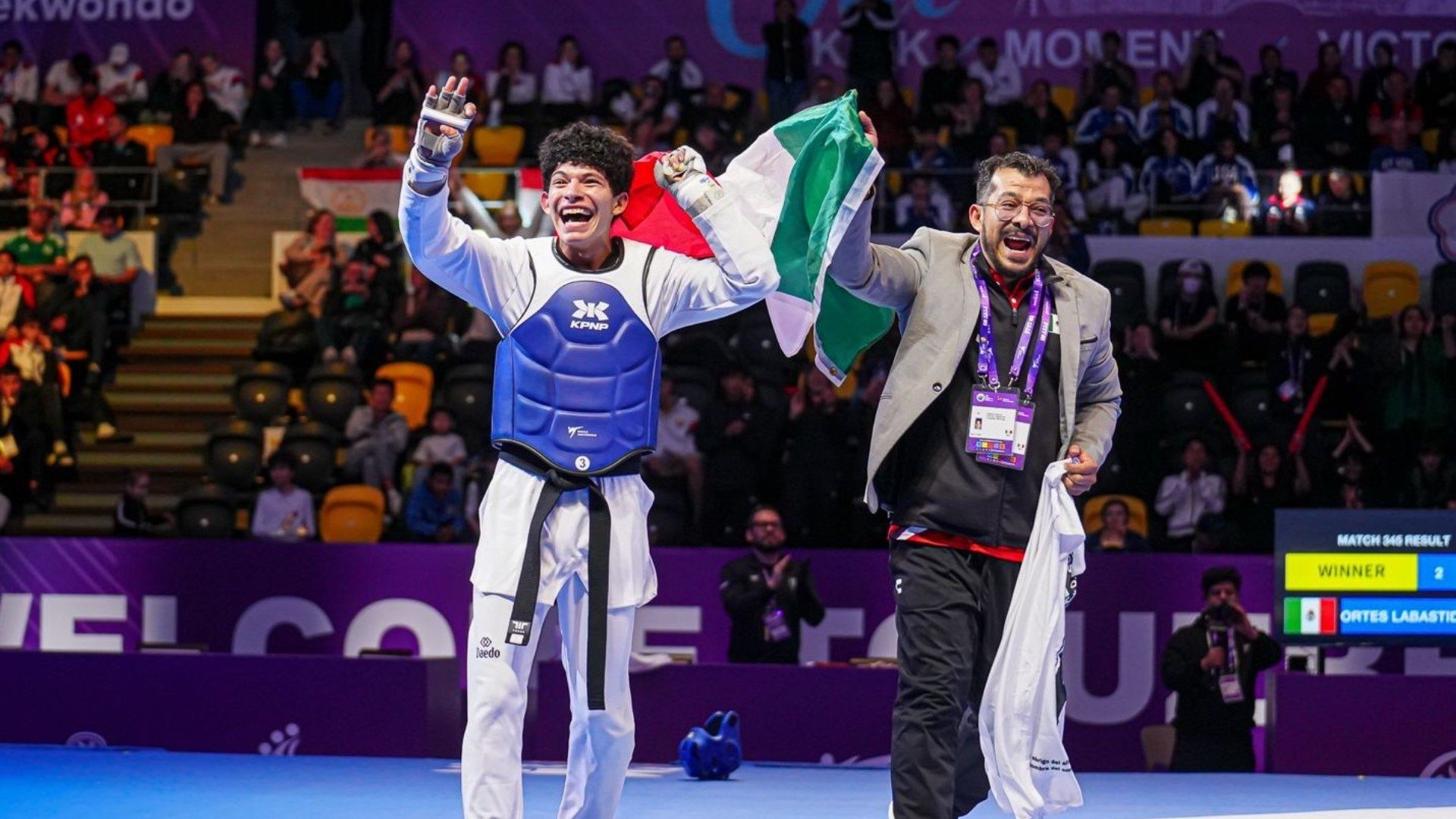 México Gana Medallas de Oro y Plata en el Mundial Juvenil de Taekwondo Tashkent 2026
