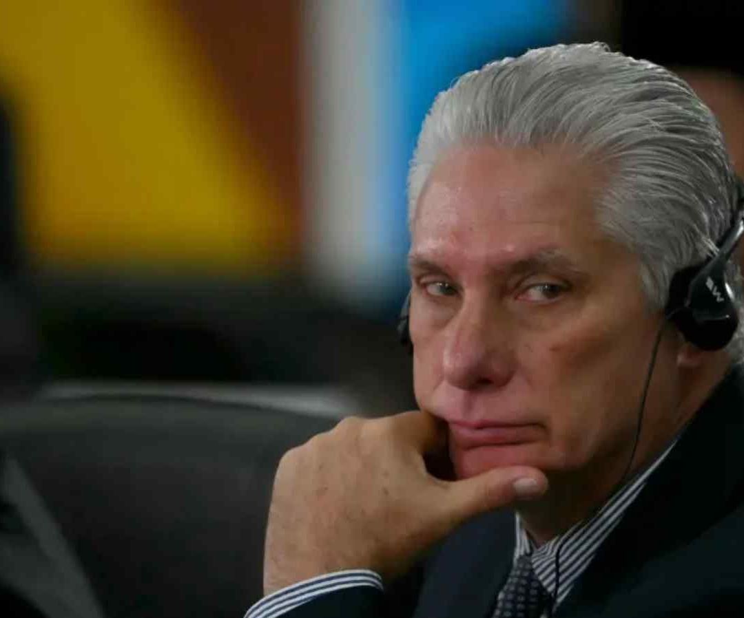 Presidente de Cuba, Miguel Díaz-Canel. Foto: AFP
