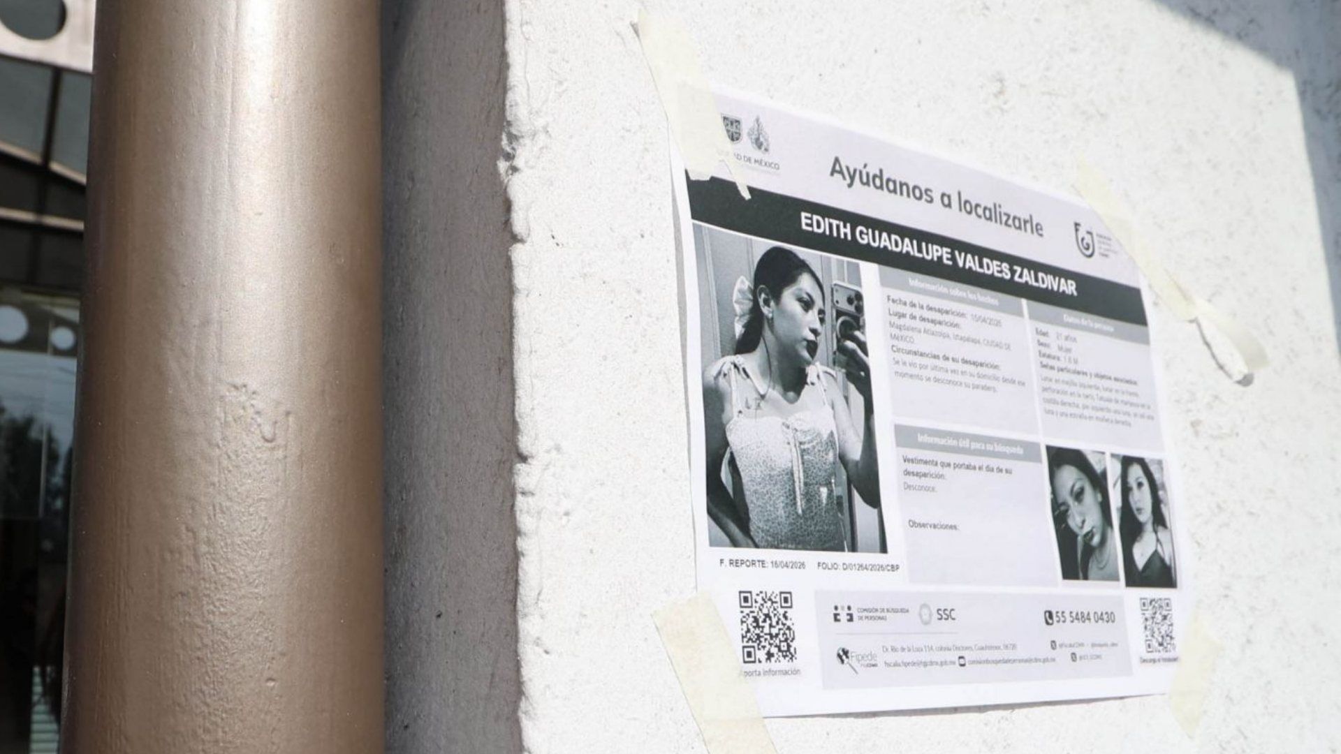 Avances en feminicidio de Edith Guadalupe