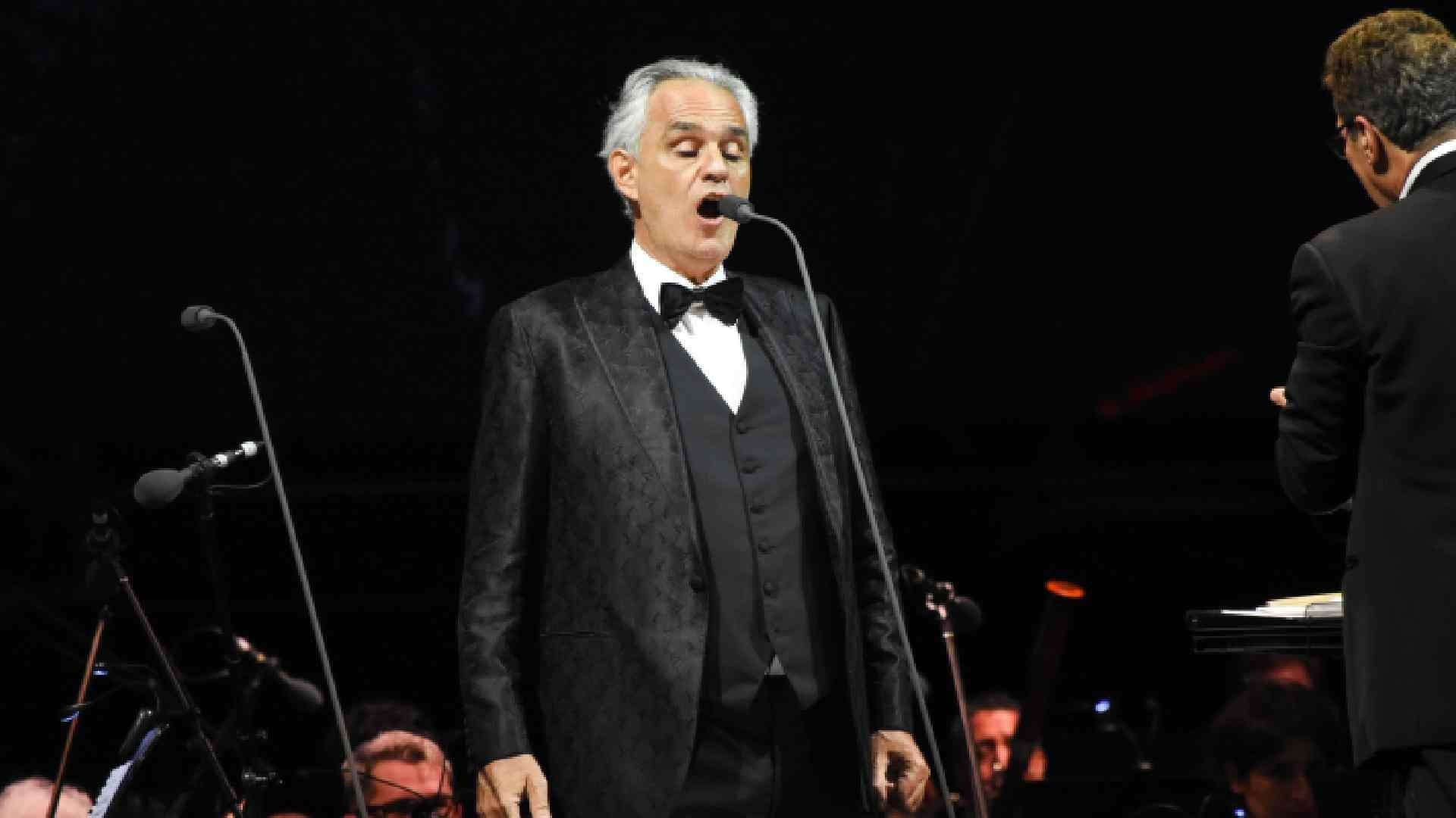 Tenor italiano Andrea Bocelli. Foto: Cuartoscuro