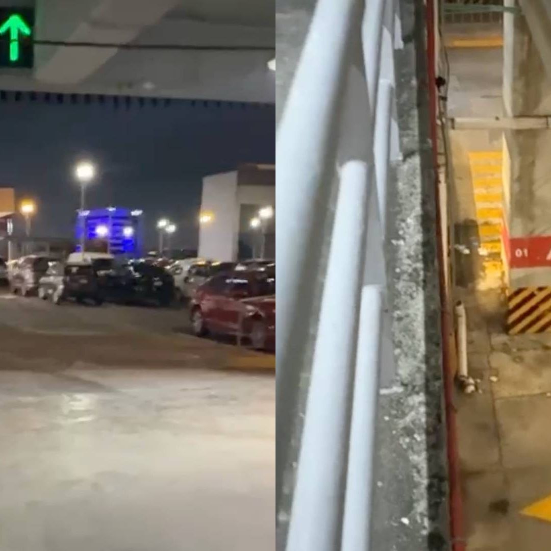 Mujer Lesionada al Caer de Varios Metros Altura en Centro Comercial Plaza Américas Boca del Río Veracruz