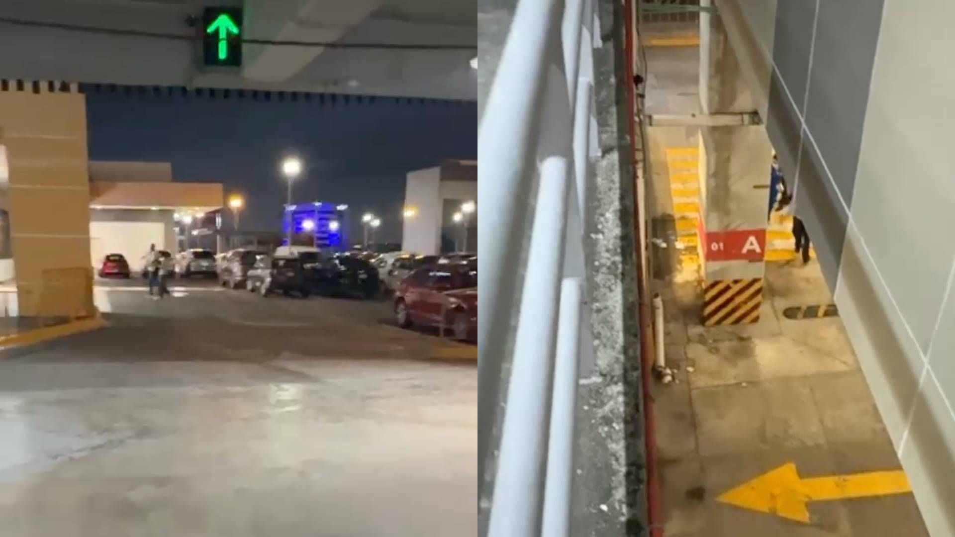 Mujer Lesionada al Caer de Varios Metros Altura en Centro Comercial Plaza Américas Boca del Río Veracruz