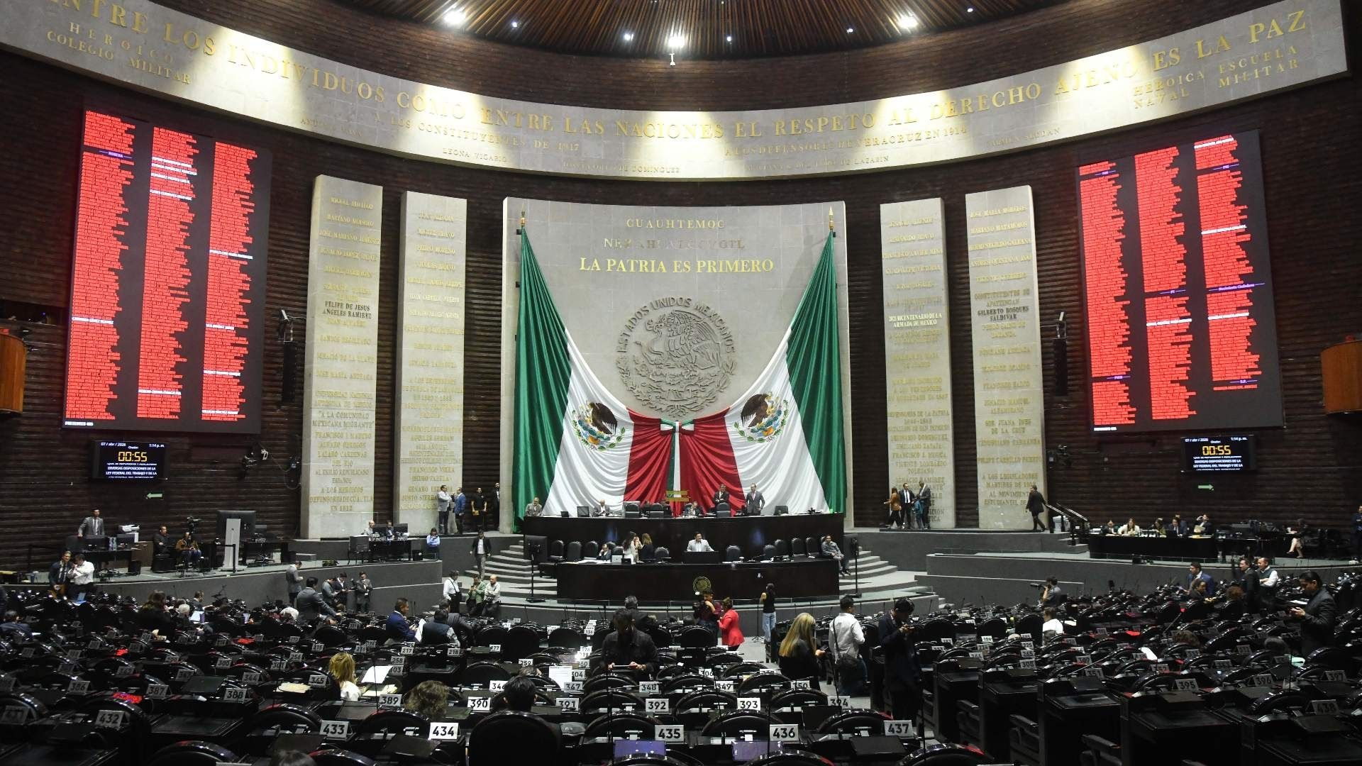 Sesión en la Cámara de Diputados. Foto: Cuartoscuro