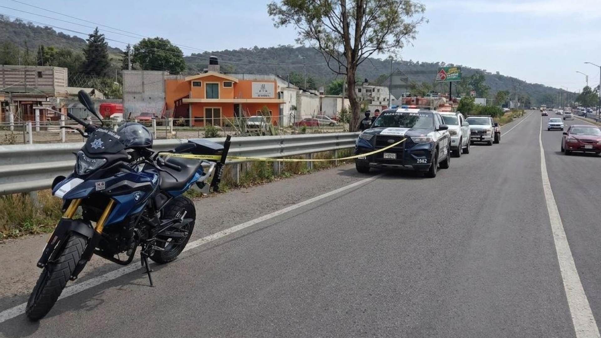 Hallazgo Cuerpo Sin Vida Muerto en Periférico Ecológico Parque Flor del Bosque Desviación a Carretera Federal Tehuacán