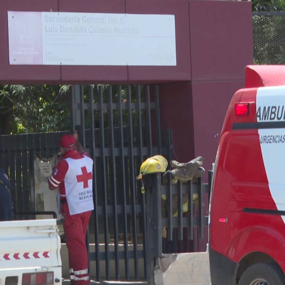 Menor Resulta Lesionado tras Recibir una Descarga Eléctrica en Escuela Secundaria de Hermosillo