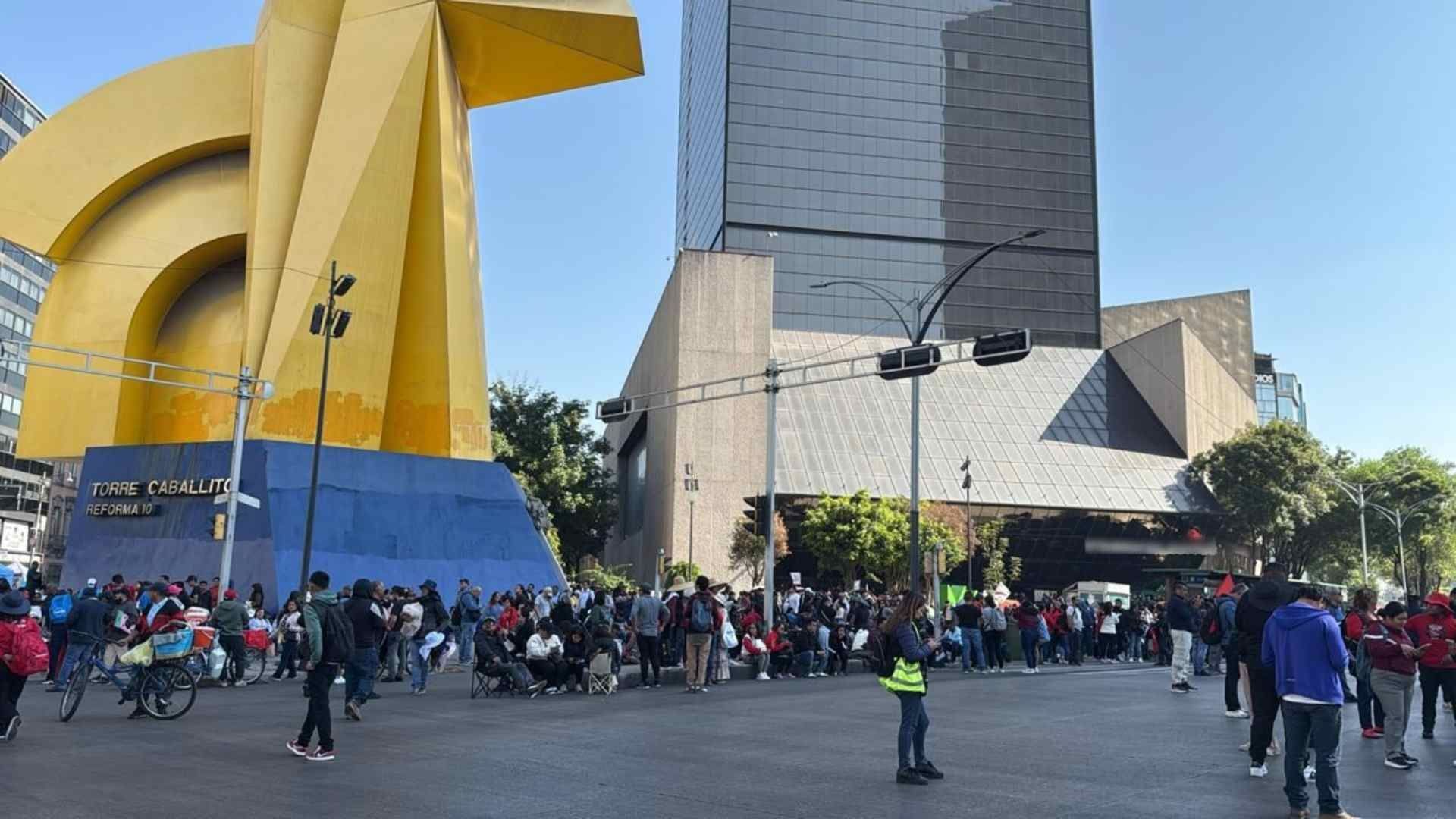 Protestas de la CNTE en CDMX