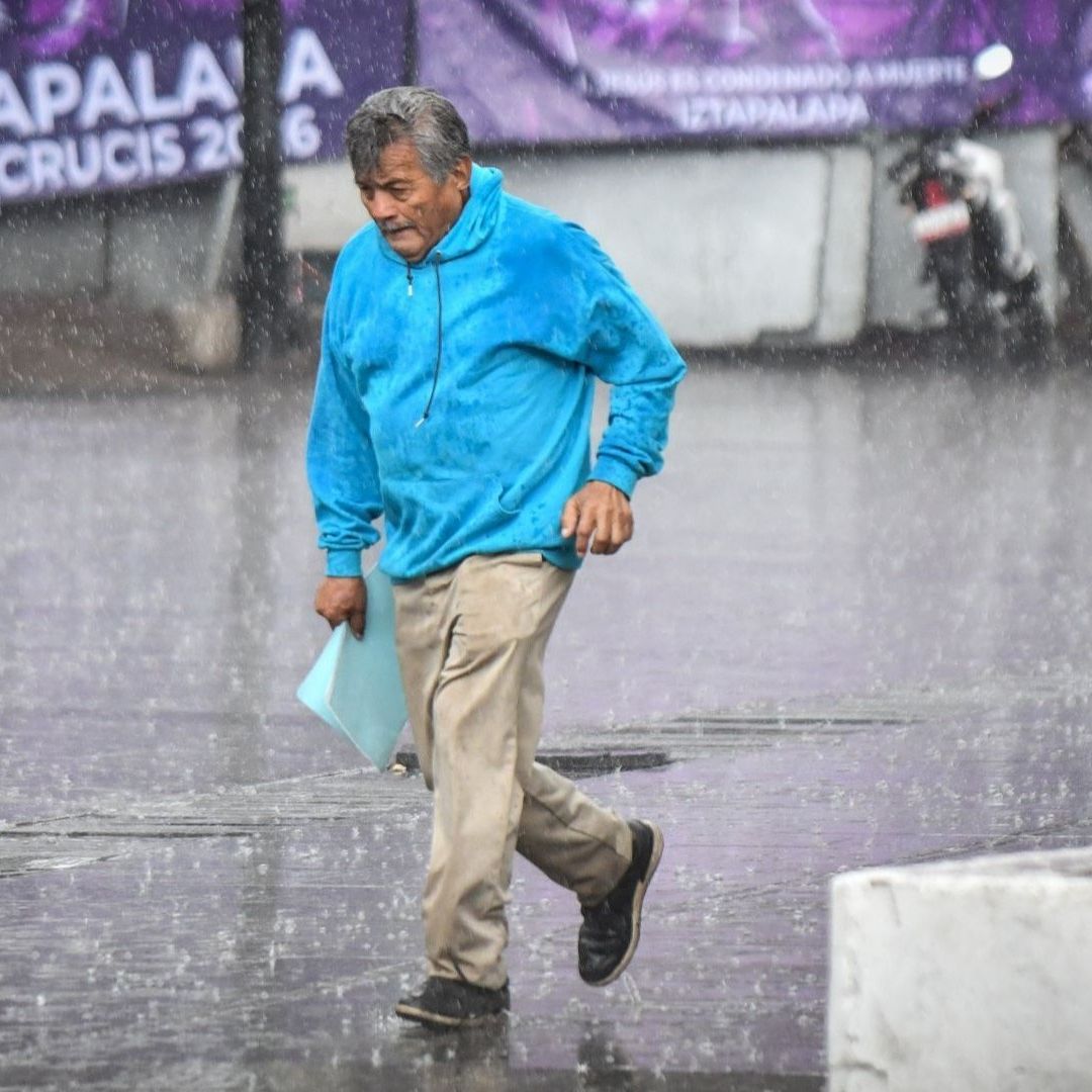Lluvia en CDMX hoy sería la más fuerte de la semana