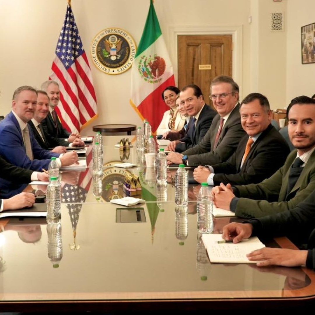 Primer día de conversaciones entre México y Estados Unidos por el T-MEC
