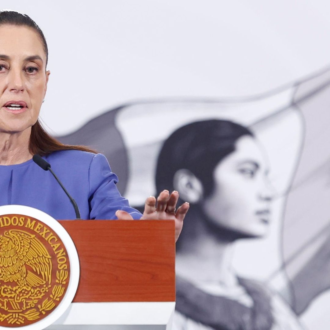 Claudia Sheinbaum, presidenta de México. Foto: EFE