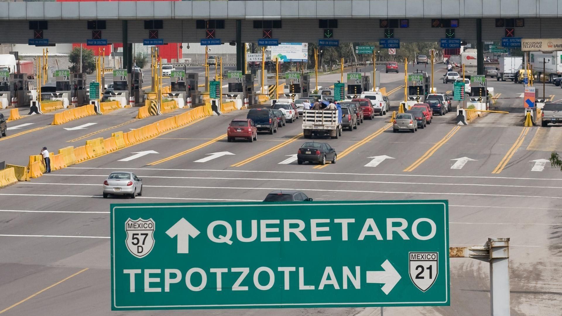 Caseta Tepotzotlán, en la autopista México-Querétaro. Foto: Cuartoscuro | Archivo