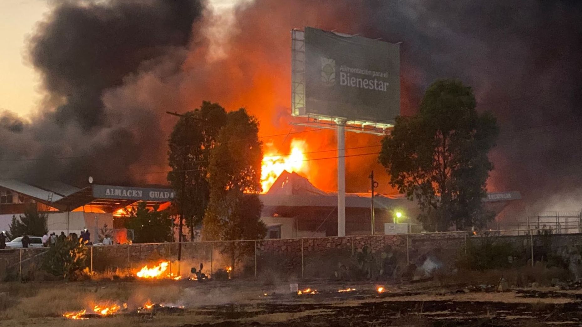 Incendio en Bodegas de SEGALMEX Hoy en Zacatecas. Qué Pasó