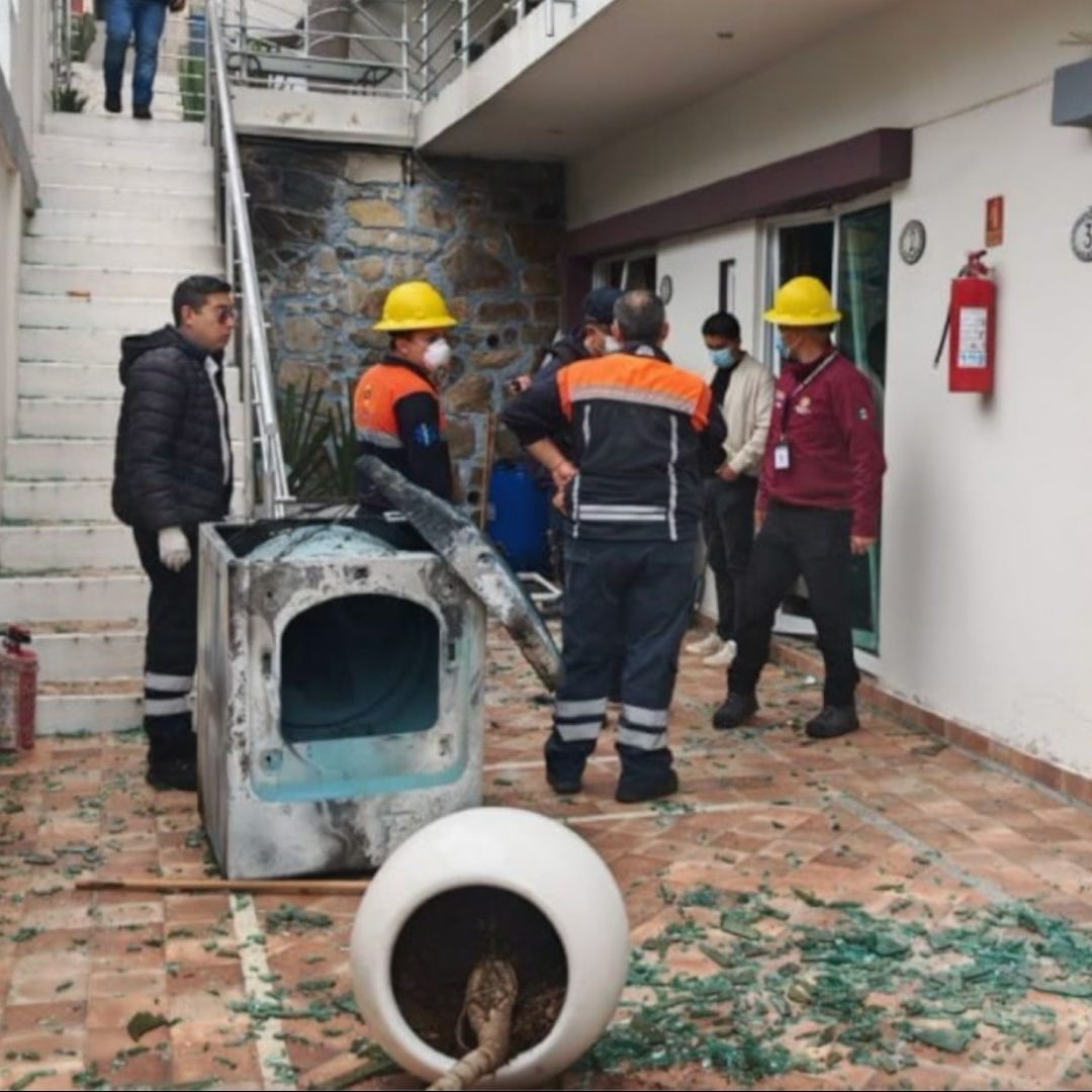 José Eduardo García Torres Muerto Explosión Tanque de Gas Hotel JH Tlatlauquitepec Puebla