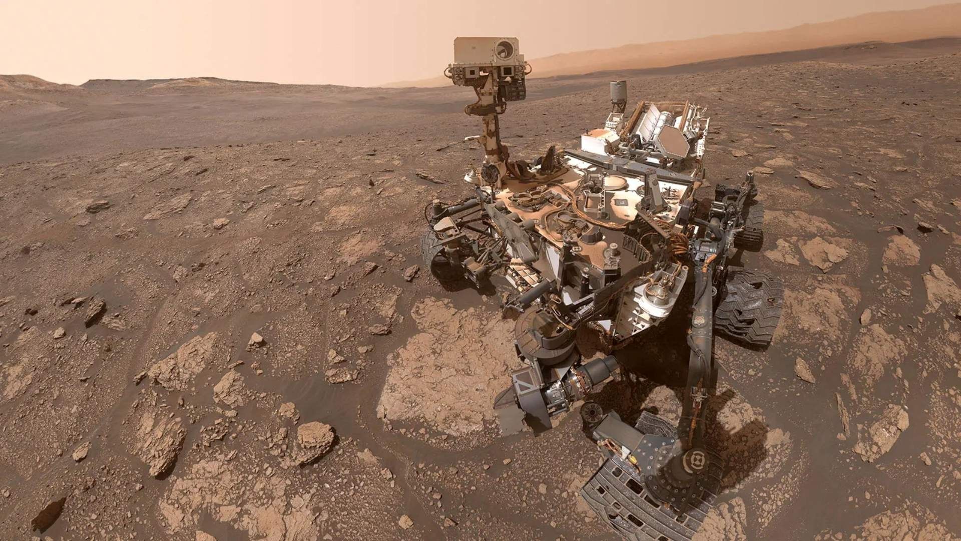 Misión Curiosity de la NASA, en Marte. Foto: Reuters