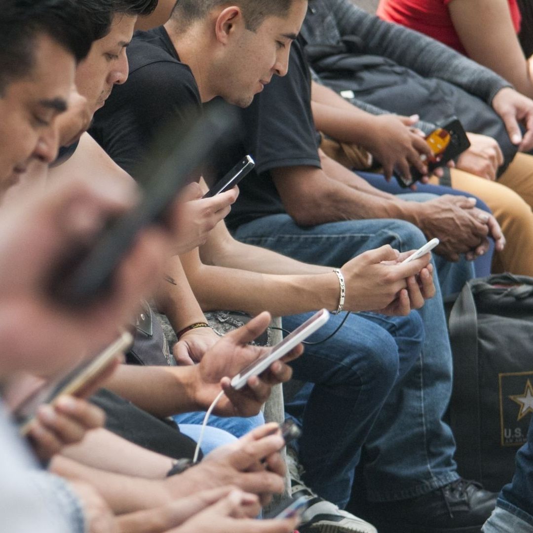 Uso de celulares.
