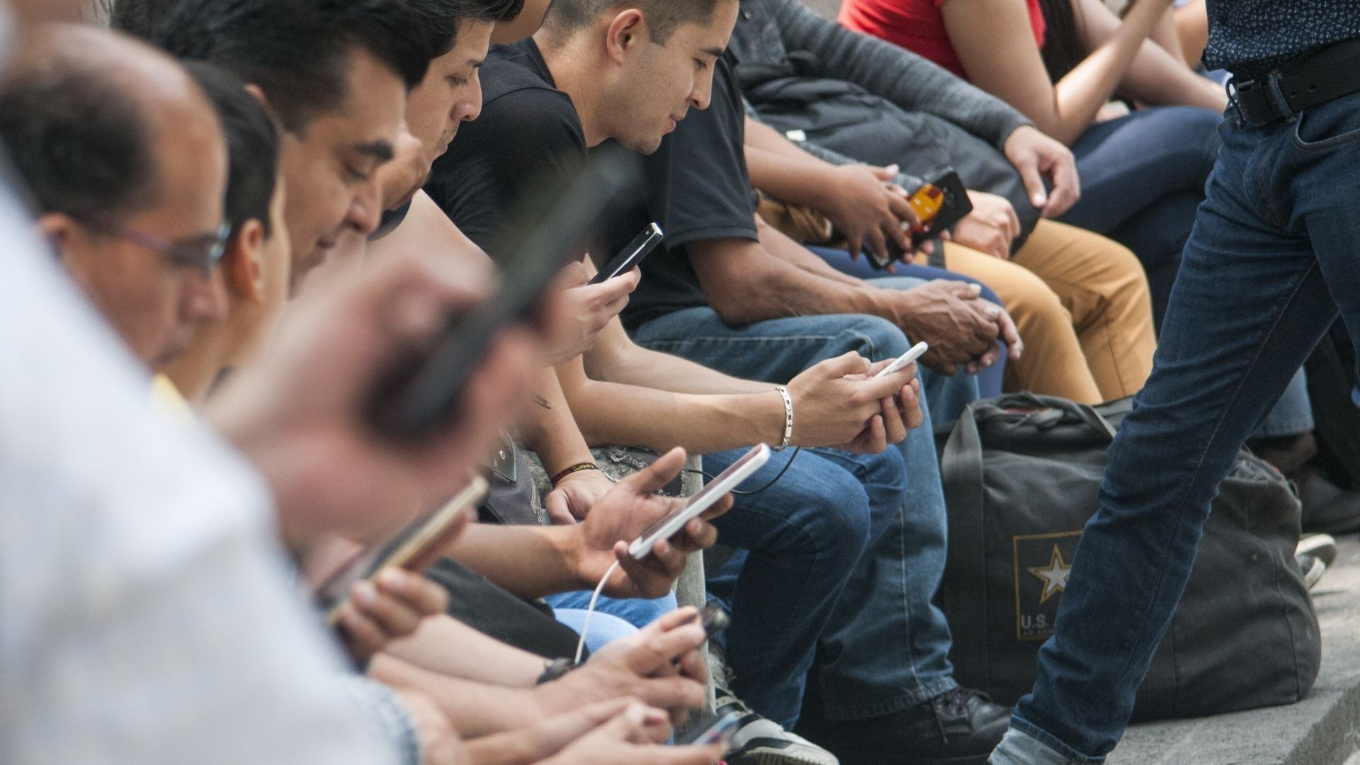 Uso de celulares.