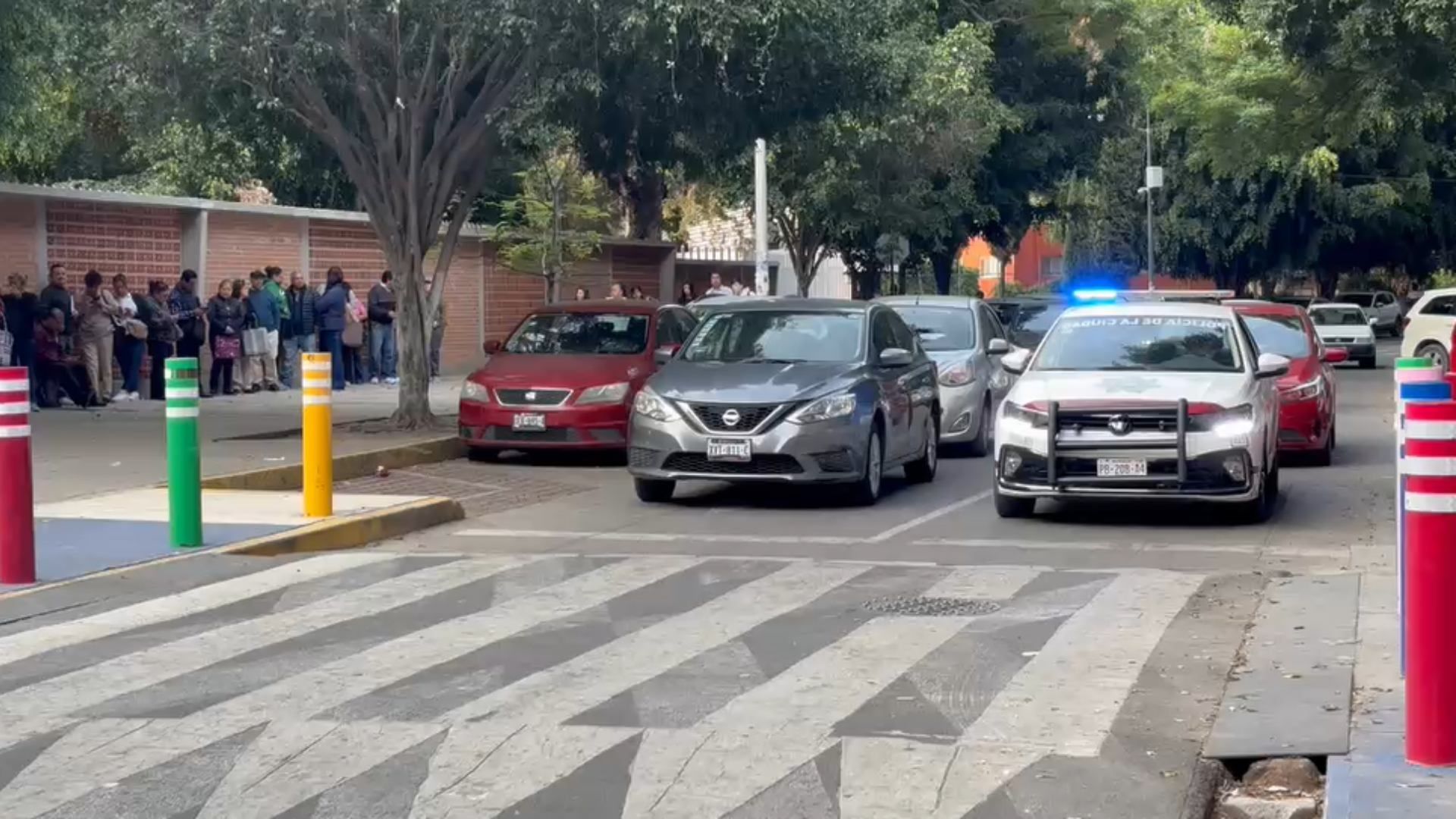 Amenaza Tiroteo Balacera Cuatro Maestros en Edificio Central Centro Escolar Niños Héroes Chapultepec CENHCH en Puebla