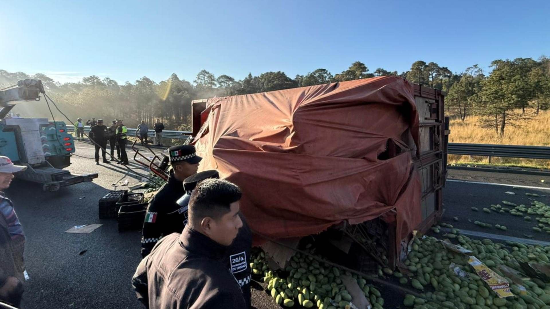 Accidente en la México-Cuernavaca