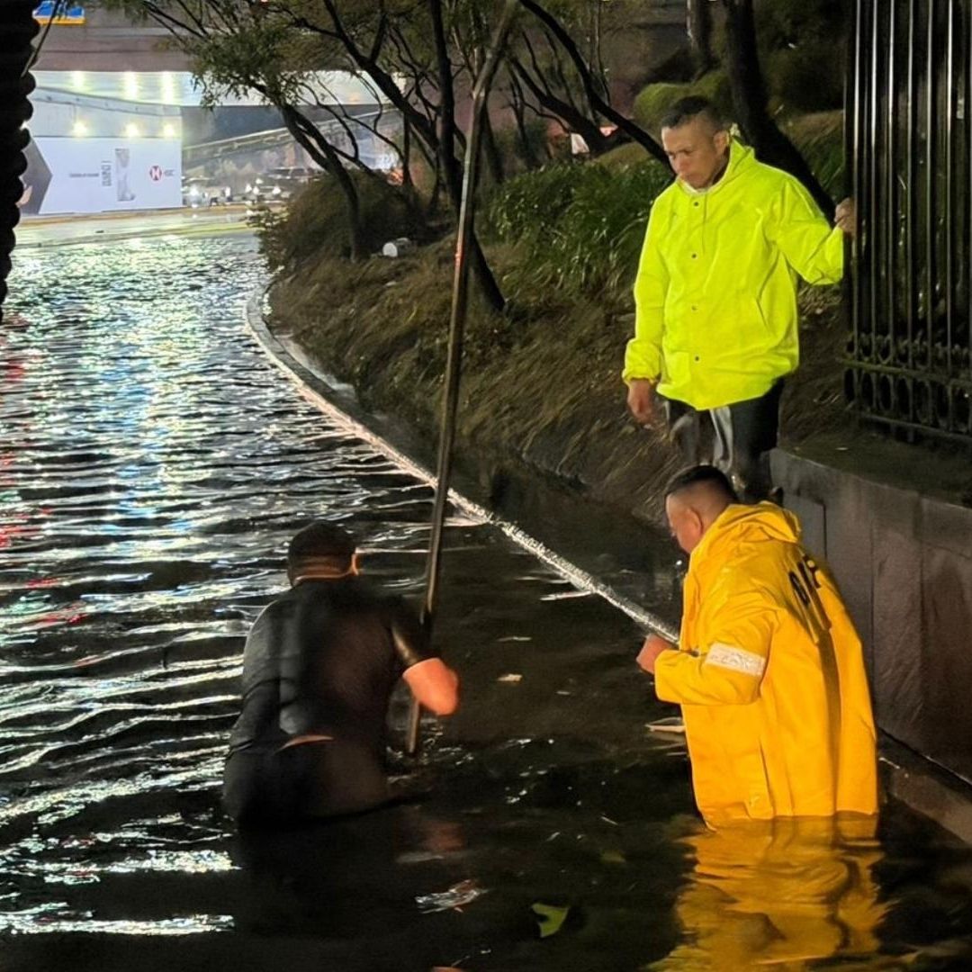 Lluvias en la CDMX Dejaron 53 Encharcamientos, 21 Árboles Caídos y Afectaciones Viales