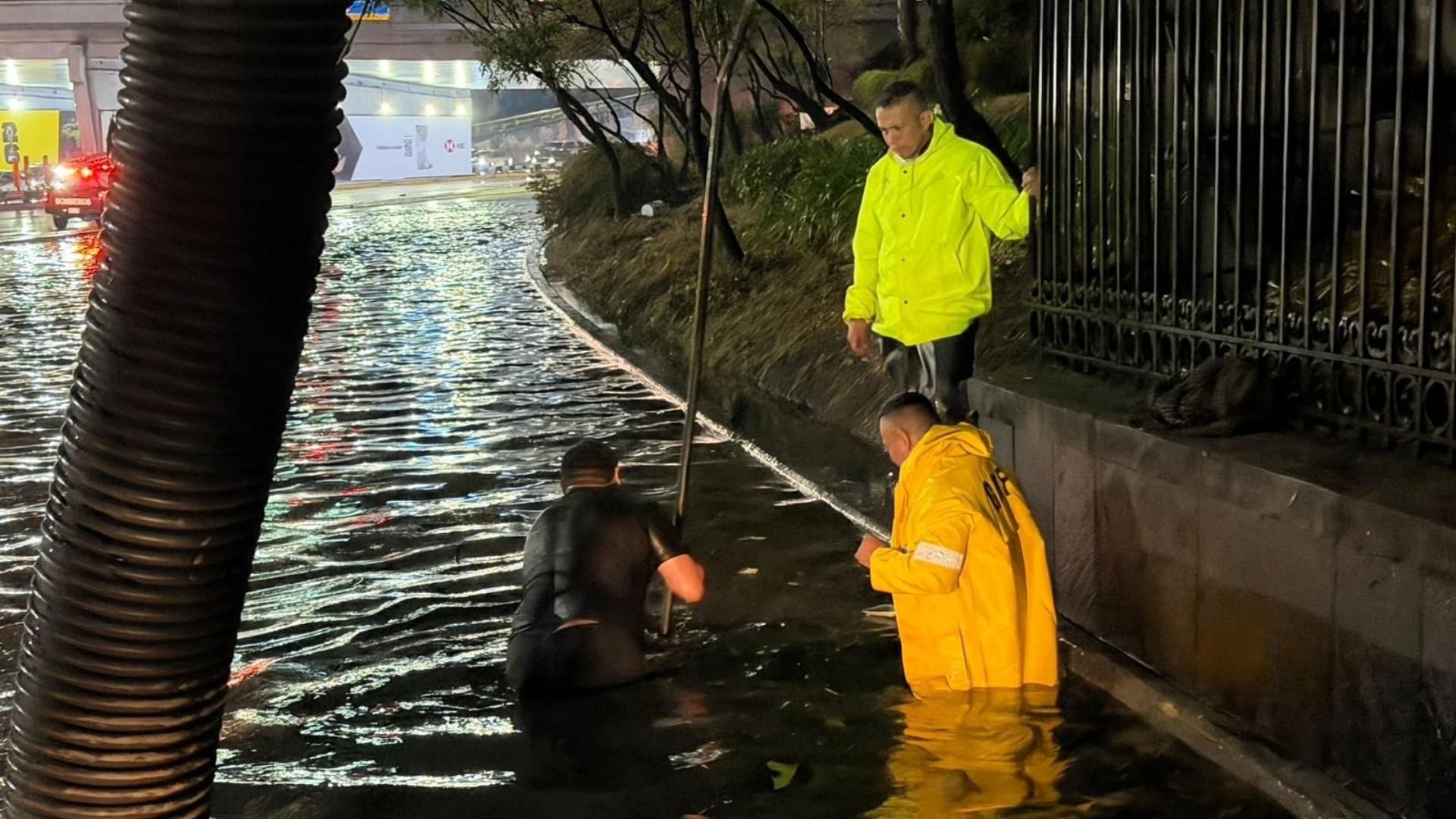 Lluvias en la CDMX Dejaron 53 Encharcamientos, 21 Árboles Caídos y Afectaciones Viales