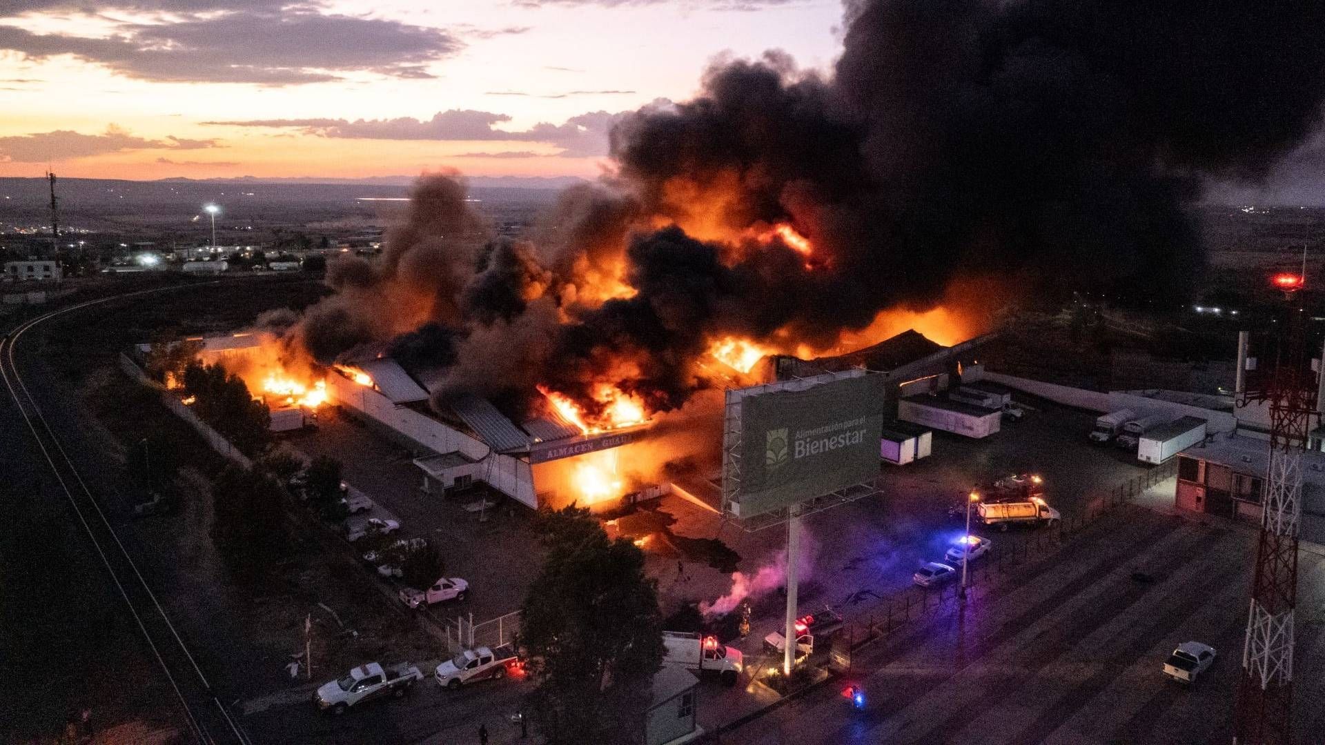 Reprueban Incendio de Almacenes de Alimentos en Zacatecas; Hay Pérdidas por Más de 6 MDP