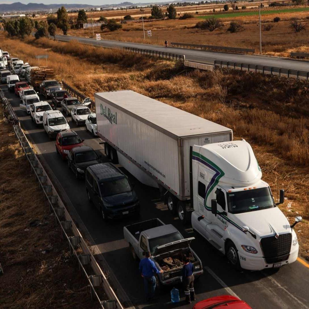 Así el tráfico en autopistas de México el 27 de febrero 2026.