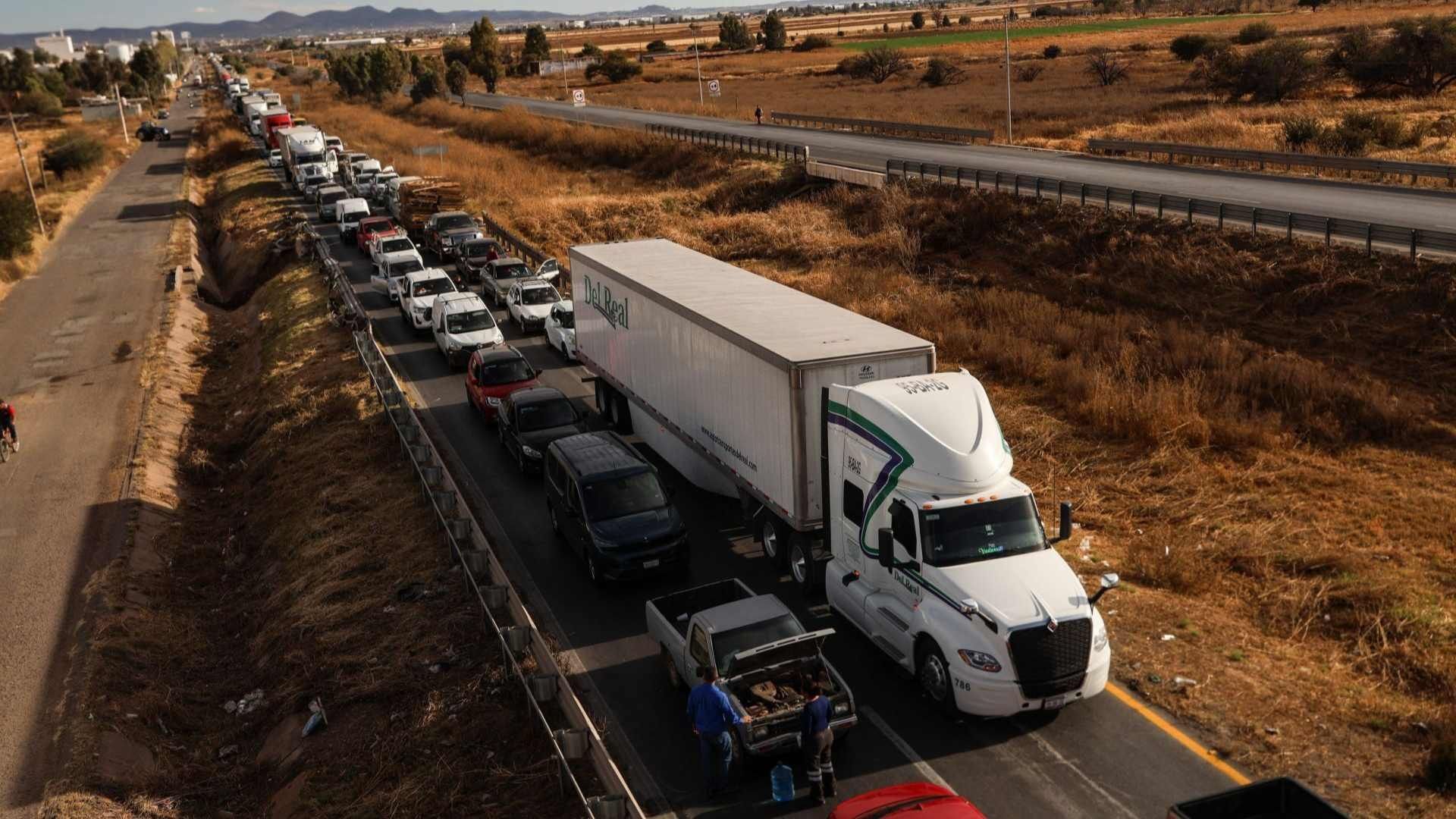 Así el tráfico en autopistas de México el 27 de febrero 2026.