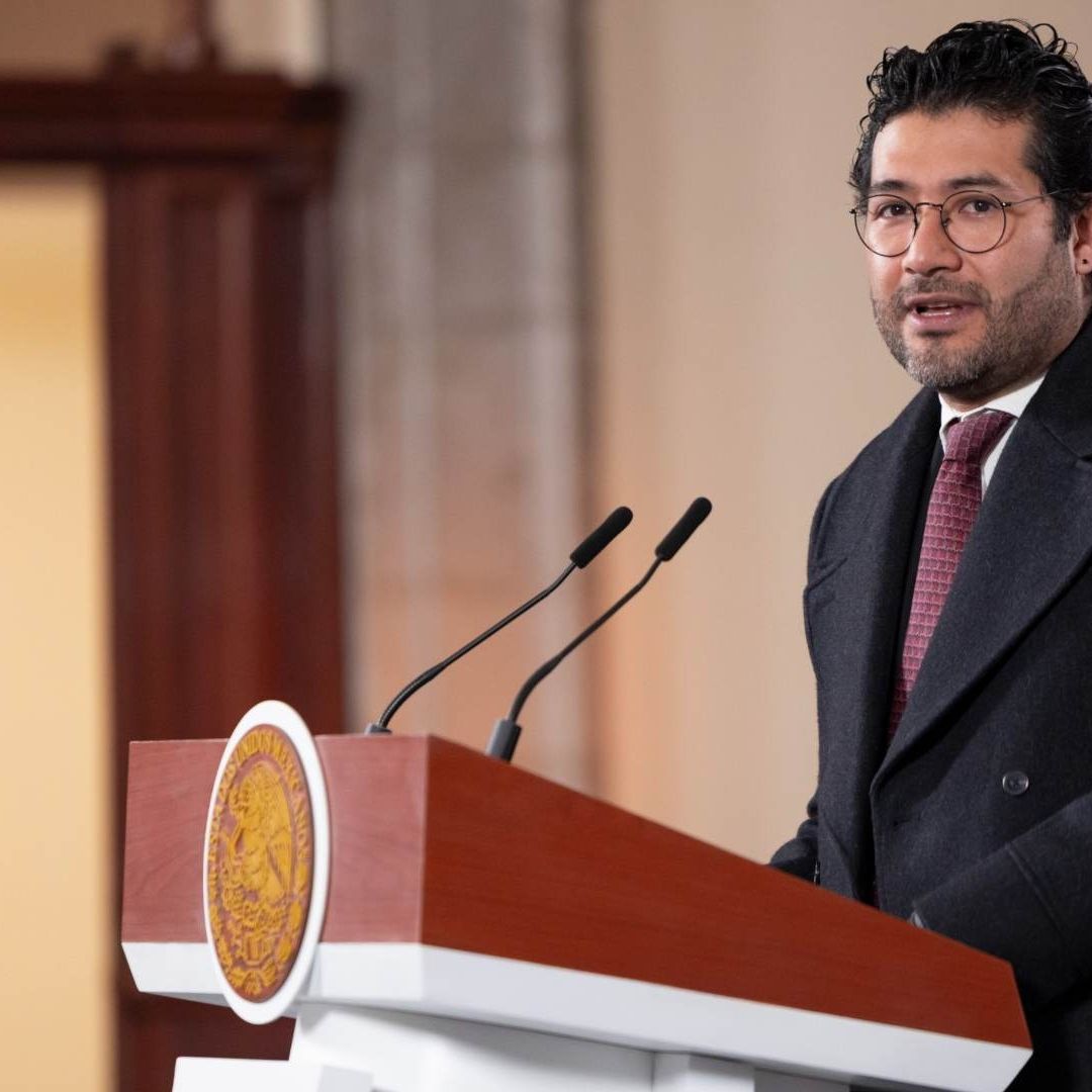 Marath  Baruch Bolaños López, titular de la Secretaría del Trabajo y Previsión Social.