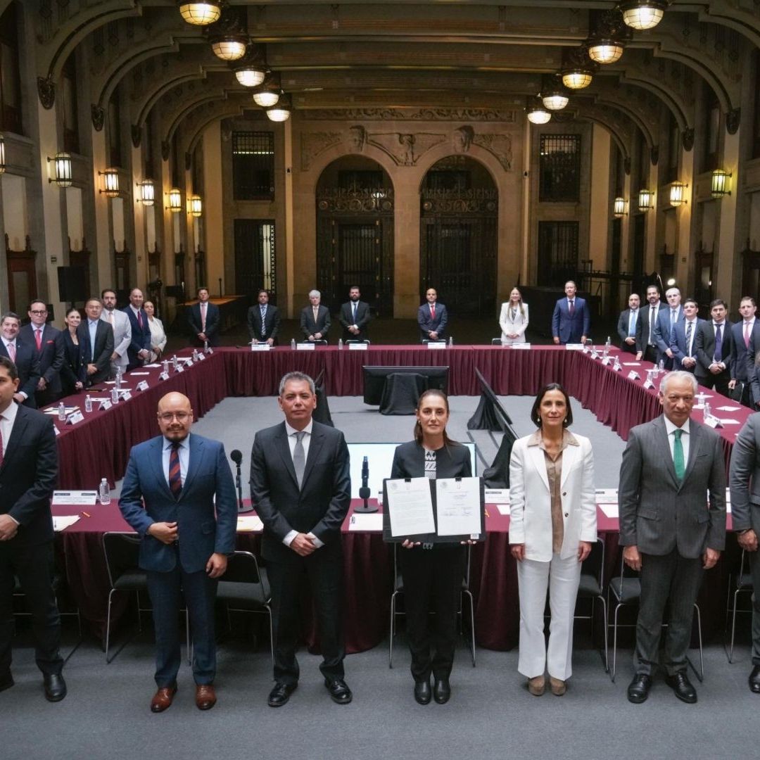 La propia presidenta Sheinbaum lo anunció.