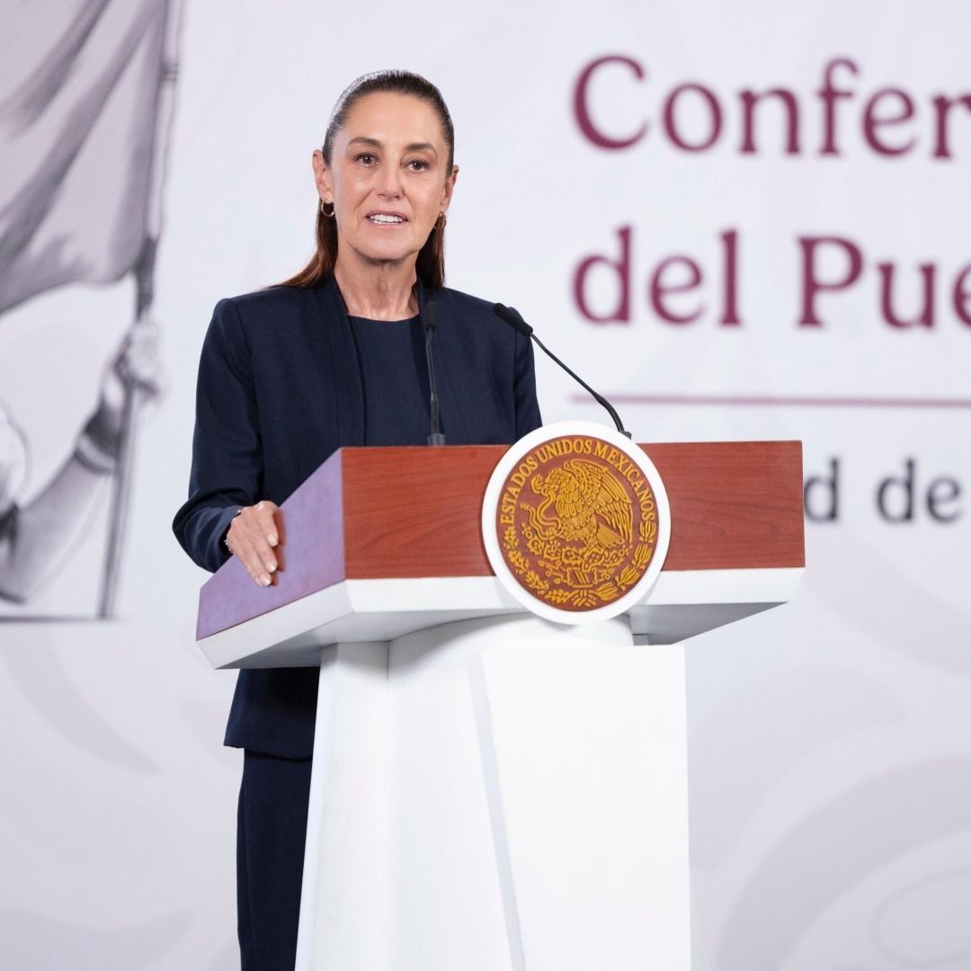 Claudia Sheinbaum, presidenta de México. Foto: Presidencia