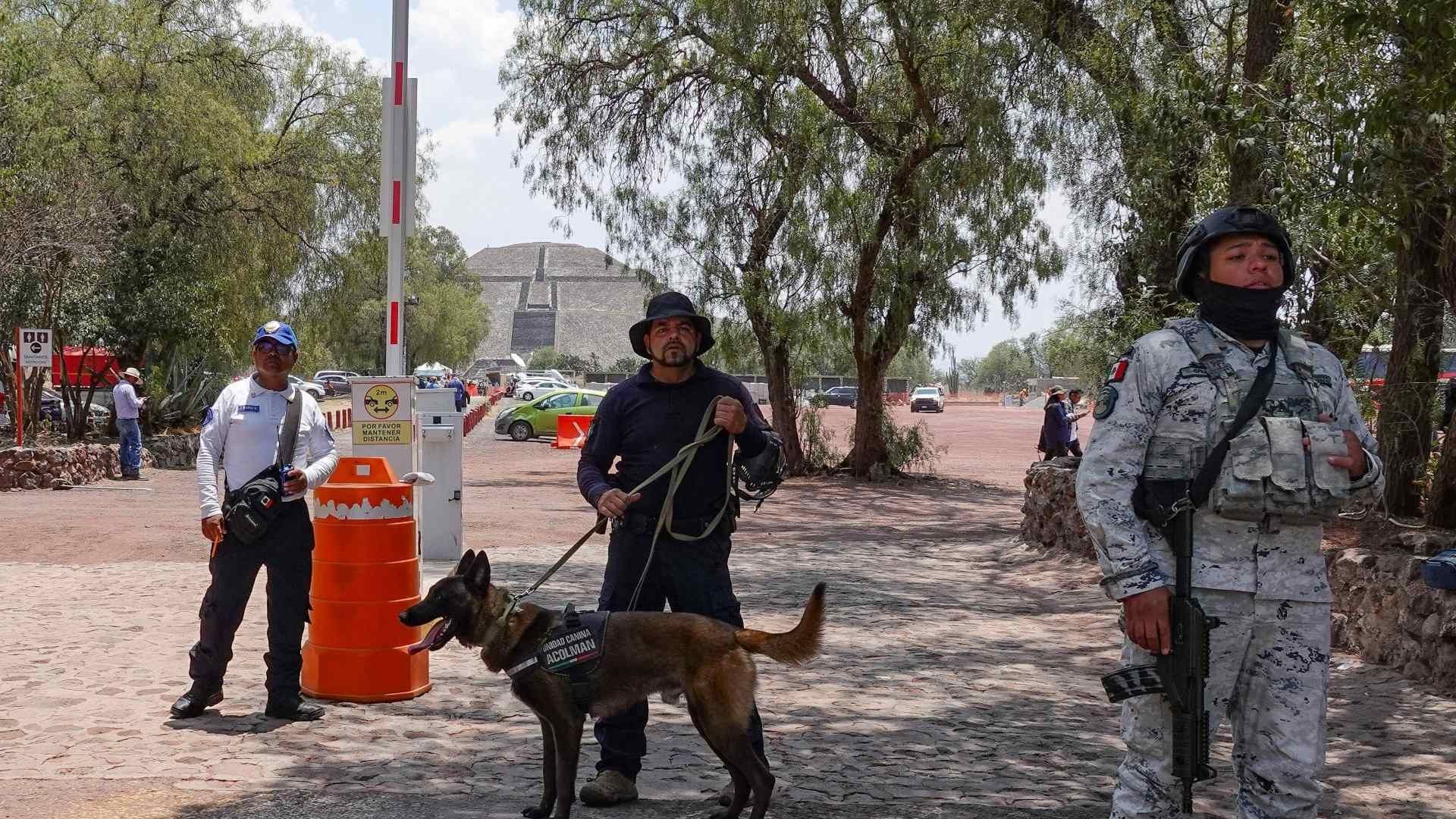 Teotihuacán: Operativo de Vigilancia en Zona Arqueológica en Edomex 2026