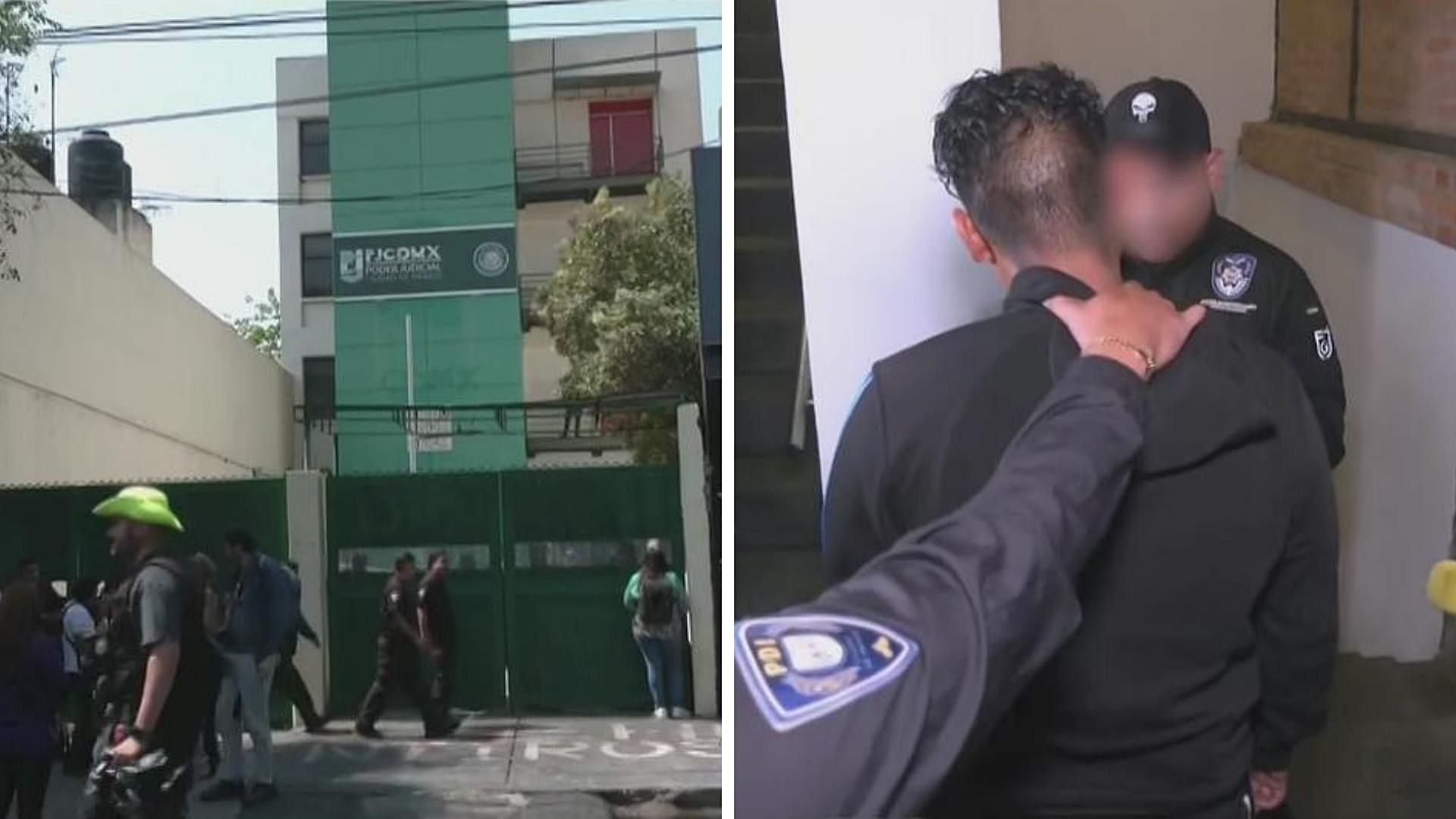 Audiencia de Jesús “N” en CDMX por el caso de Edith Guadalupe. Foto: Captura de pantalla
