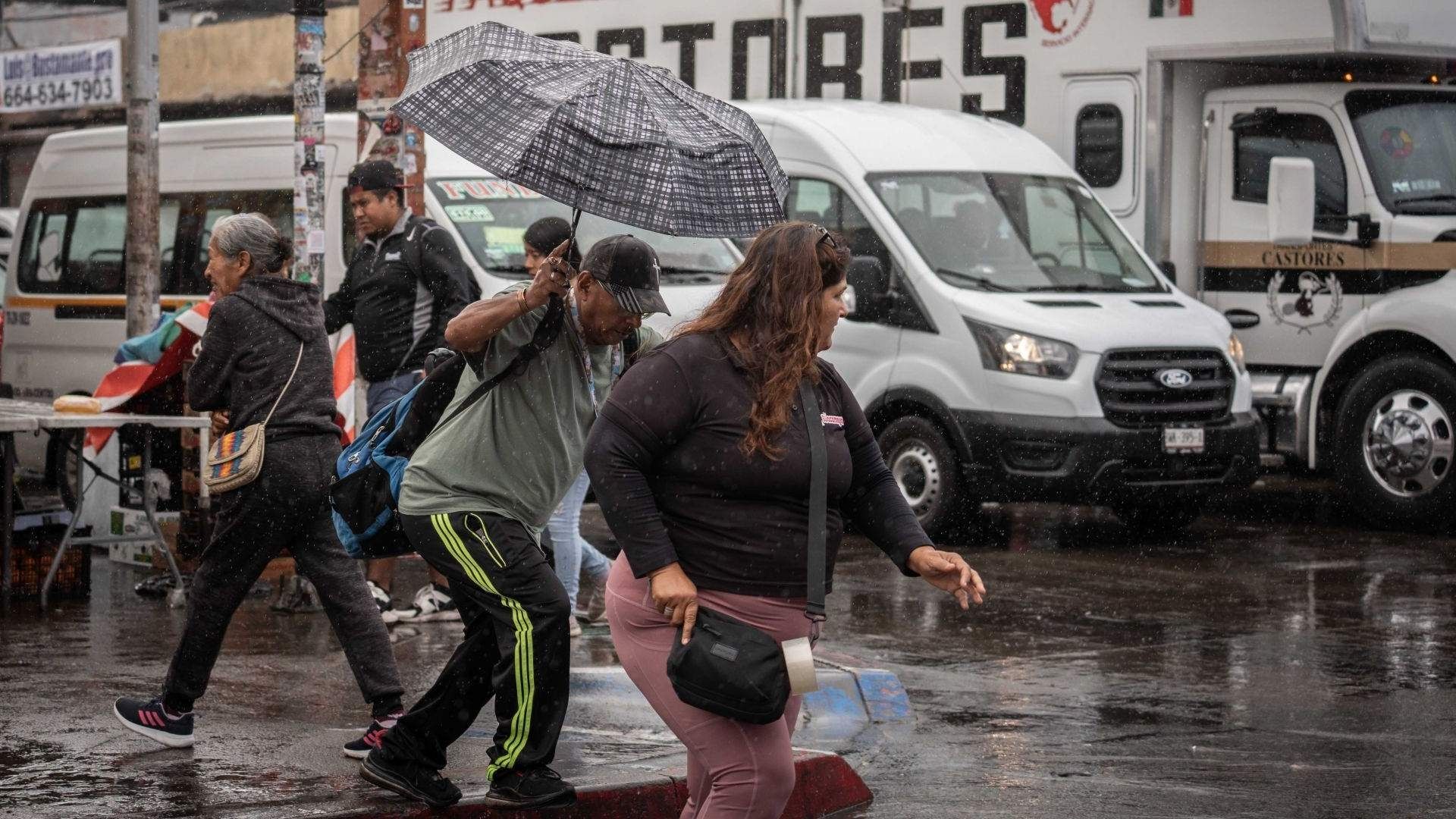 Lluvias en México