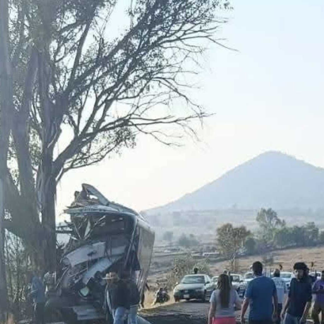 Autobús se Estrella Contra Árbol en SJR