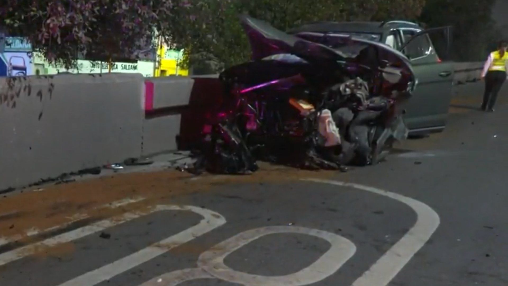 Accidente en Avenida Garza Sada en Monterrey