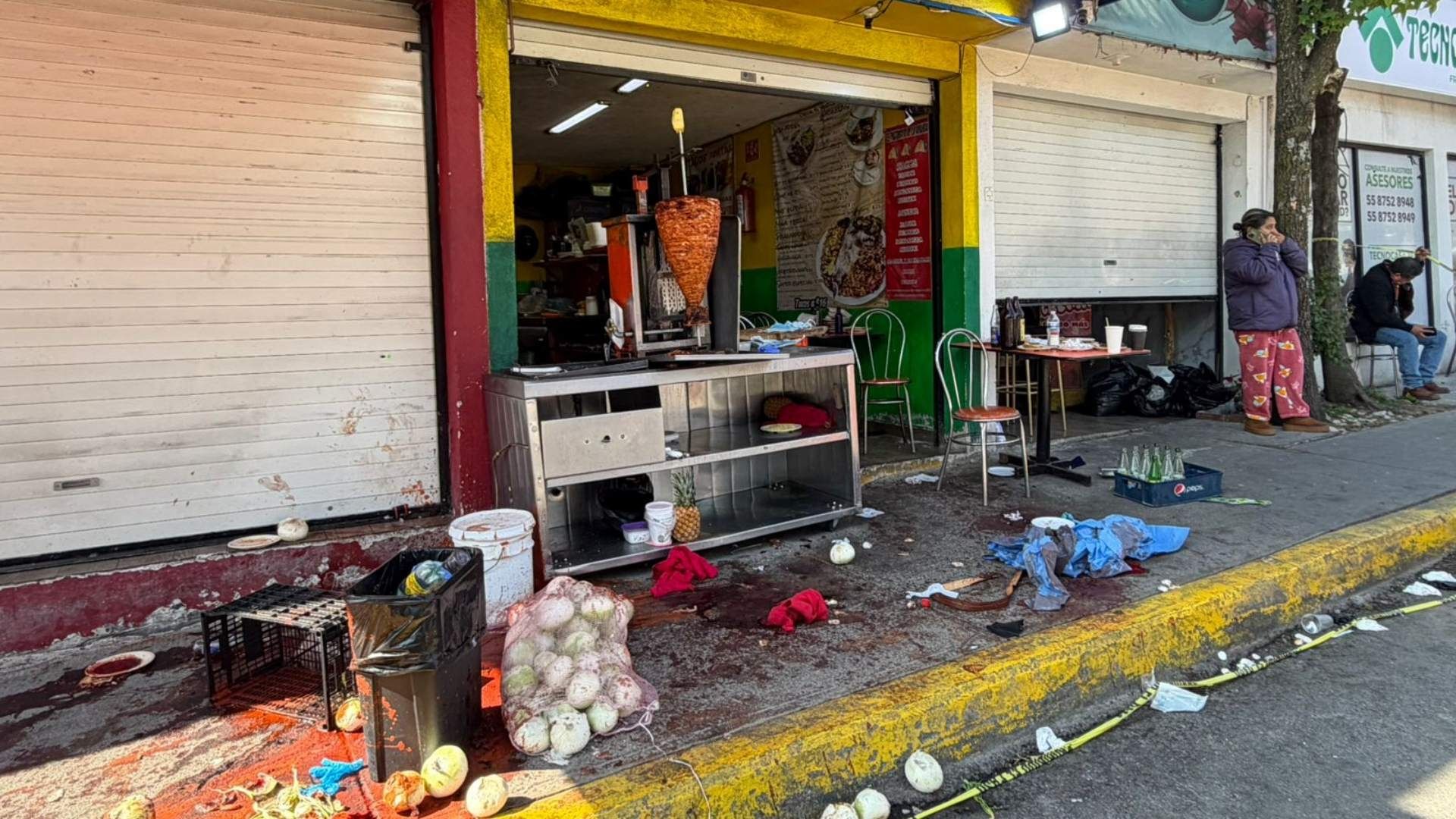 Balacera en taquería de Torres de Potrero