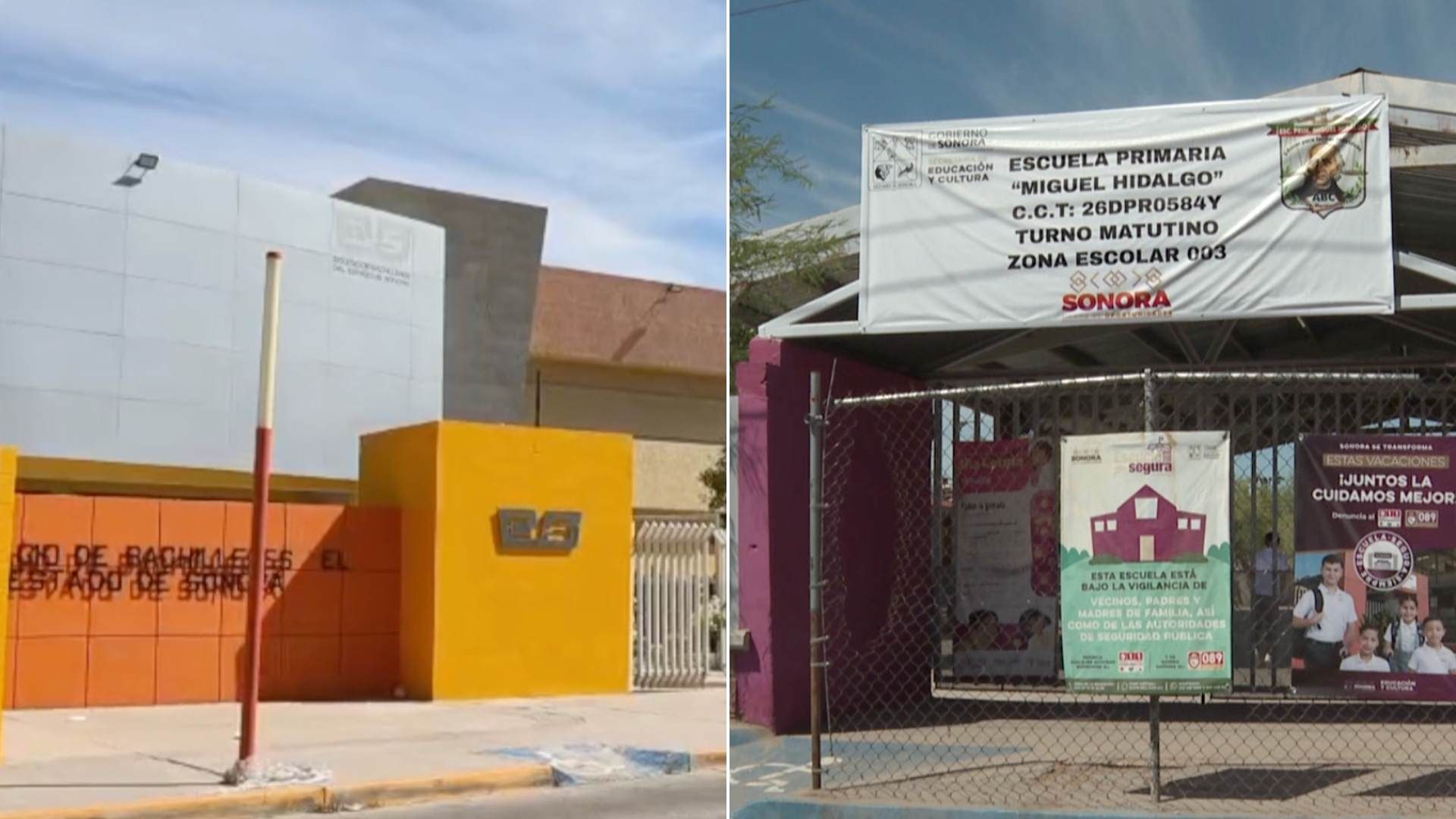 Dejan Dos Amenazas Más de Presuntas Agresiones Armadas en Primaria y Preparatoria de Hermosillo