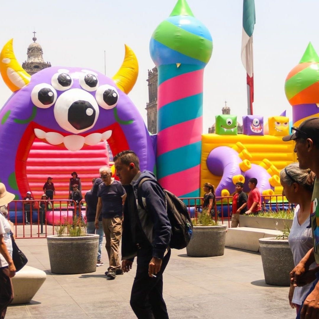 Habrá circo y pista de hielo en el Zócalo CDMX del 24 al 26 de abril 2026 lista de actividades por evento