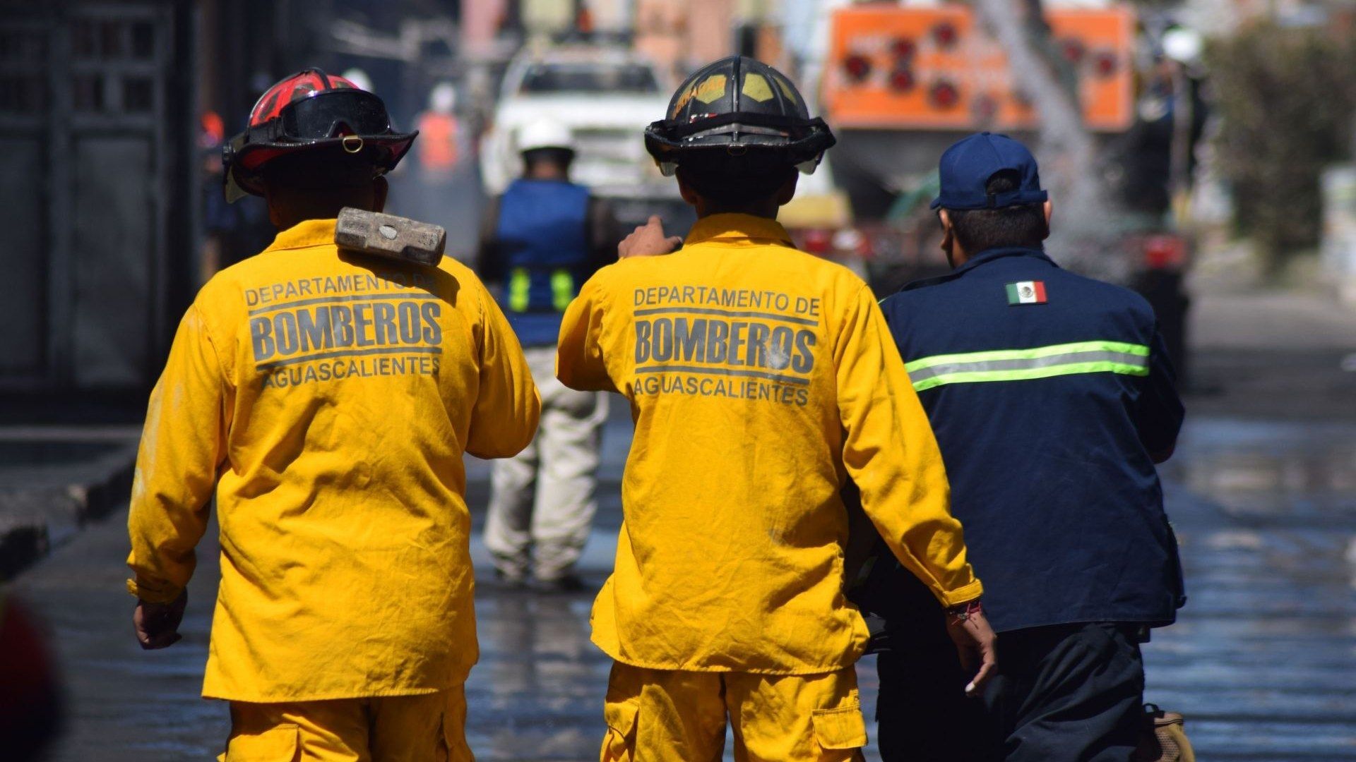 Bomberos de Aguascalientes. Foto: Cuartoscuro | Archivo