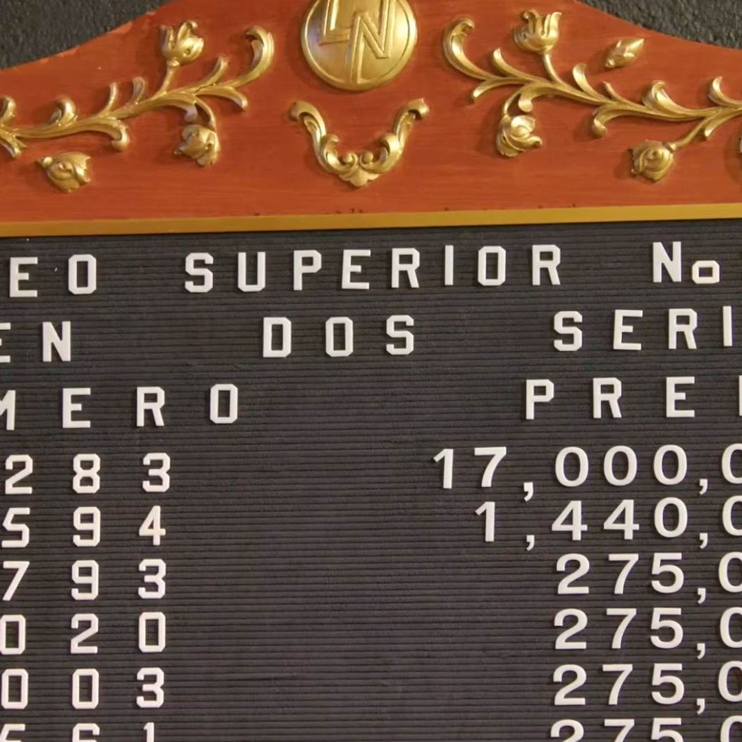 Resultados del sorteo superior de la Lotería Nacional del 24 de abril del 2026.
