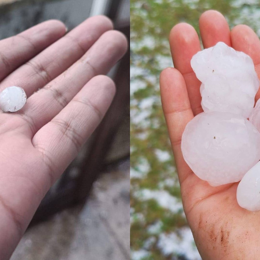 Se Registra Granizada en Coscomatepec Xalapa Calcahualco Cabecera Municipal Alpatláhuac de Veracruz