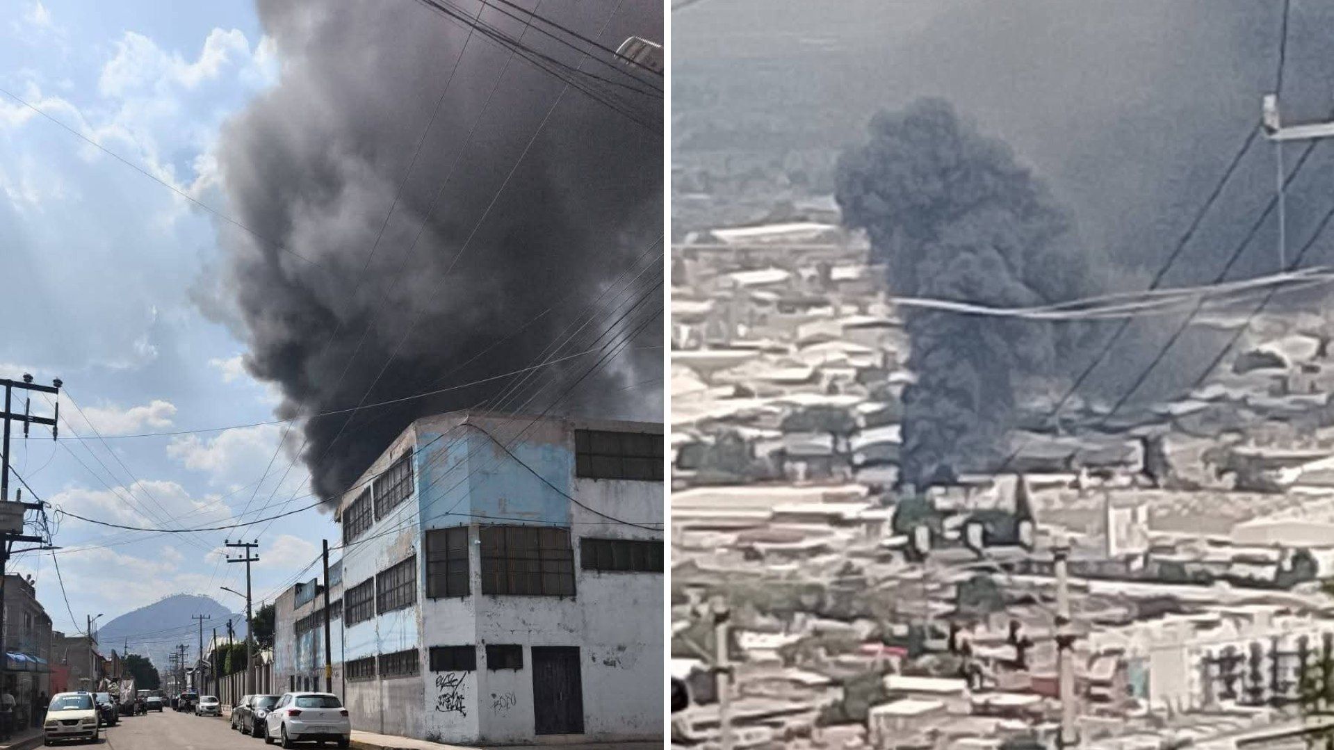 ¿Qué Pasó en Ecatepec Hoy? Reportan Fuerte Incendio en Fábrica en Colonia Rústica Xalostoc