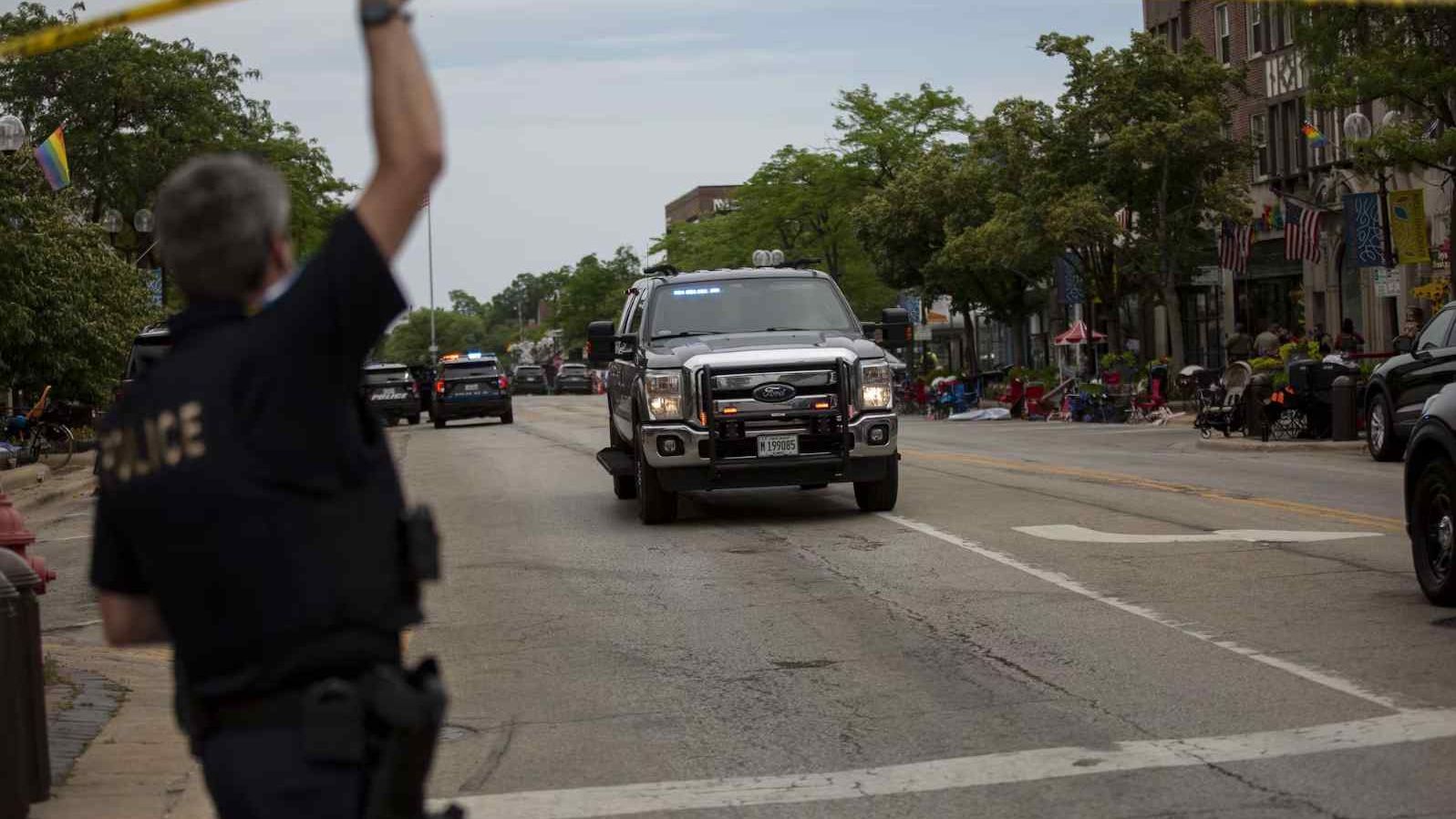 Tiroteo en Chicago. Foto: AFP