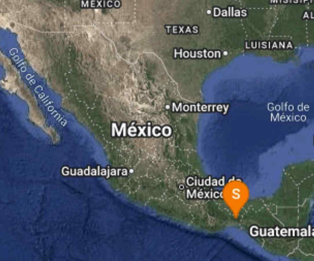 Sismo hoy en México. Foto: SSN