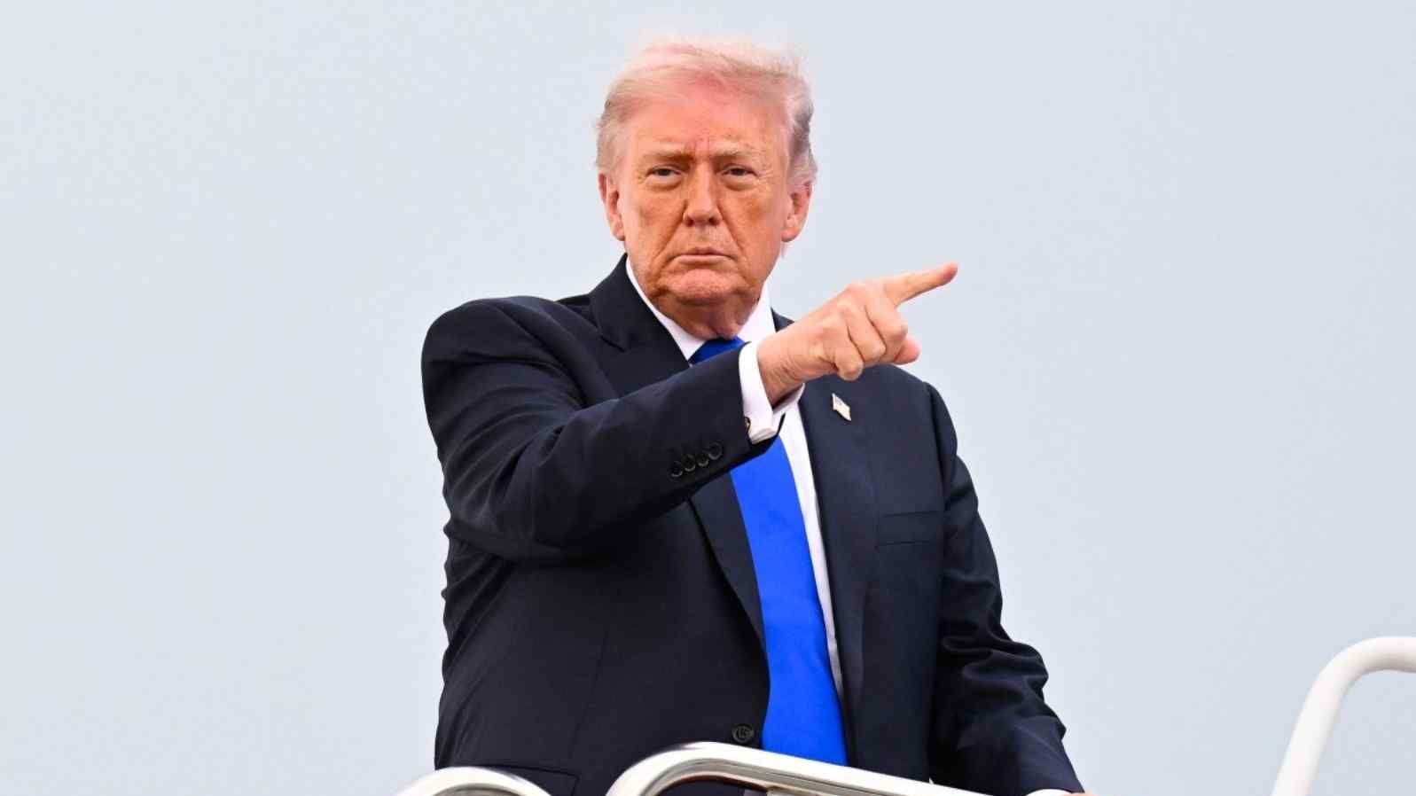 Presidente de EUA, Donald Trump. Foto: AFP