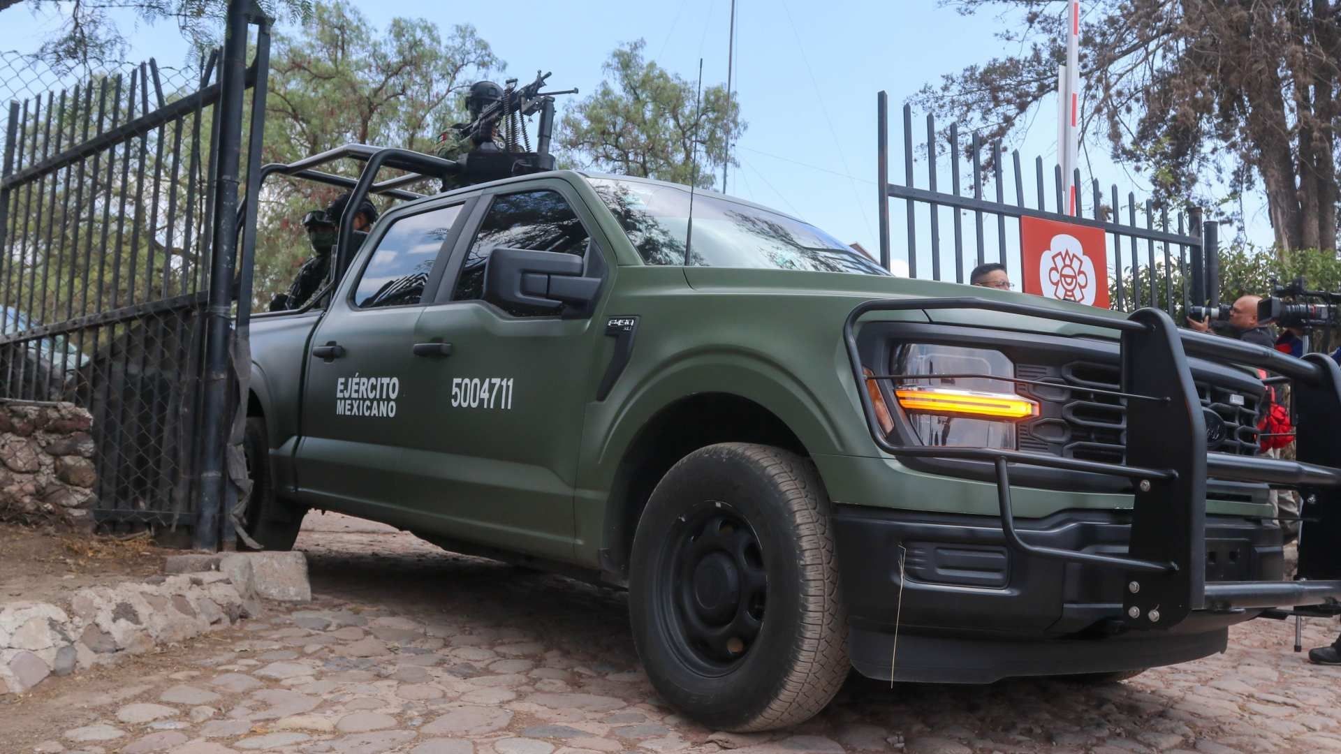 Dispositivo de seguridad en Teotihuacán luego de balacera el 20 de abril 2026. Foto: Cuartoscuro
