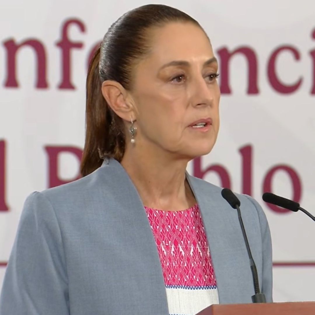 Sheinbaum en conferencia de prensa