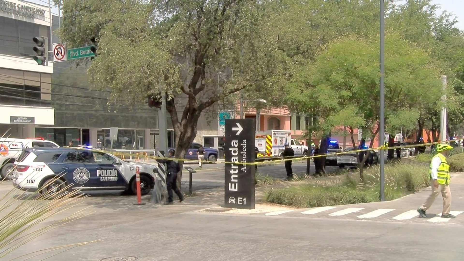 Policía de San Pedro acordona zona de Arboleda