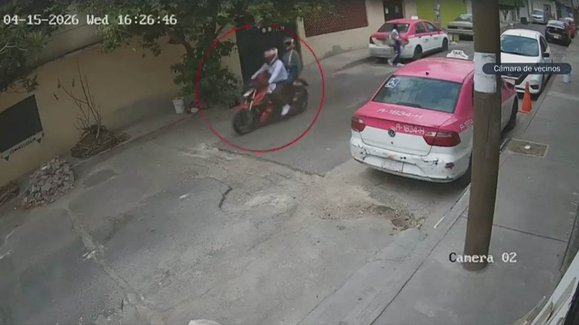 A través de cámaras de vecinos se pudo determinar la ruta que siguió Edith. Foto: Captura de pantalla