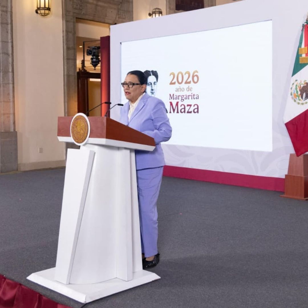 Rosa Icela Rodríguez, secretaria de Gobernación. Foto: Presidencia