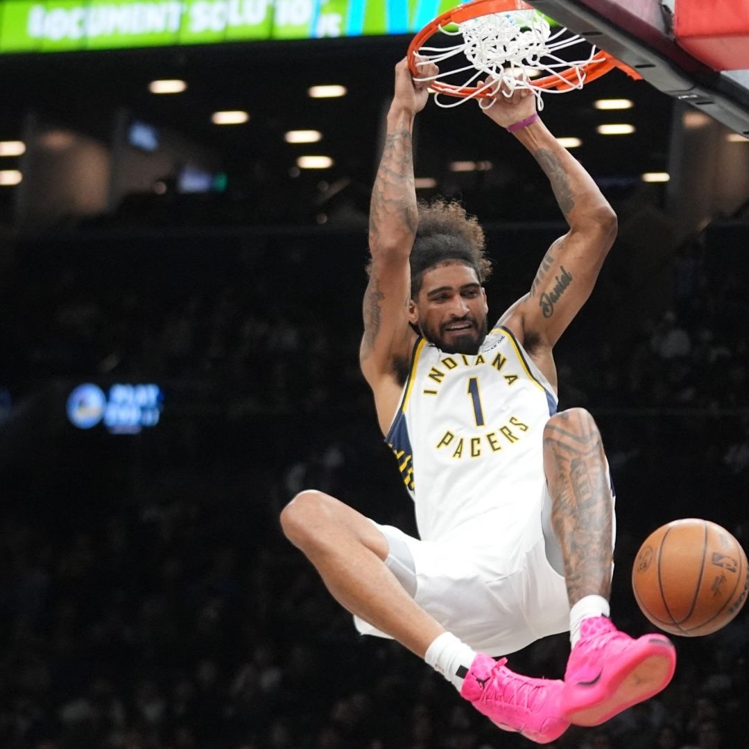 Obi Toppin es uno de los jugadores de los Pacers de Indiana que vendrán a jugar a la CDMX. Foto: Reuters